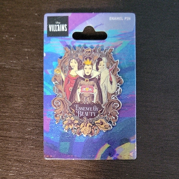 Disney Jewelry - Disney Villains Essence of Beauty Enamel Pin